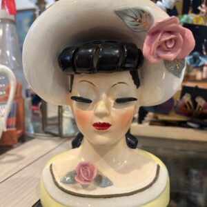 Black Hair Yellow Hat - Headplanter - CONSIGNMENT
