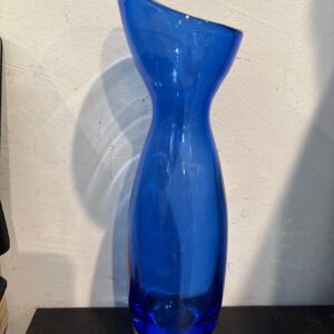 Iittala attributed Cobalt Blue MCM Vase